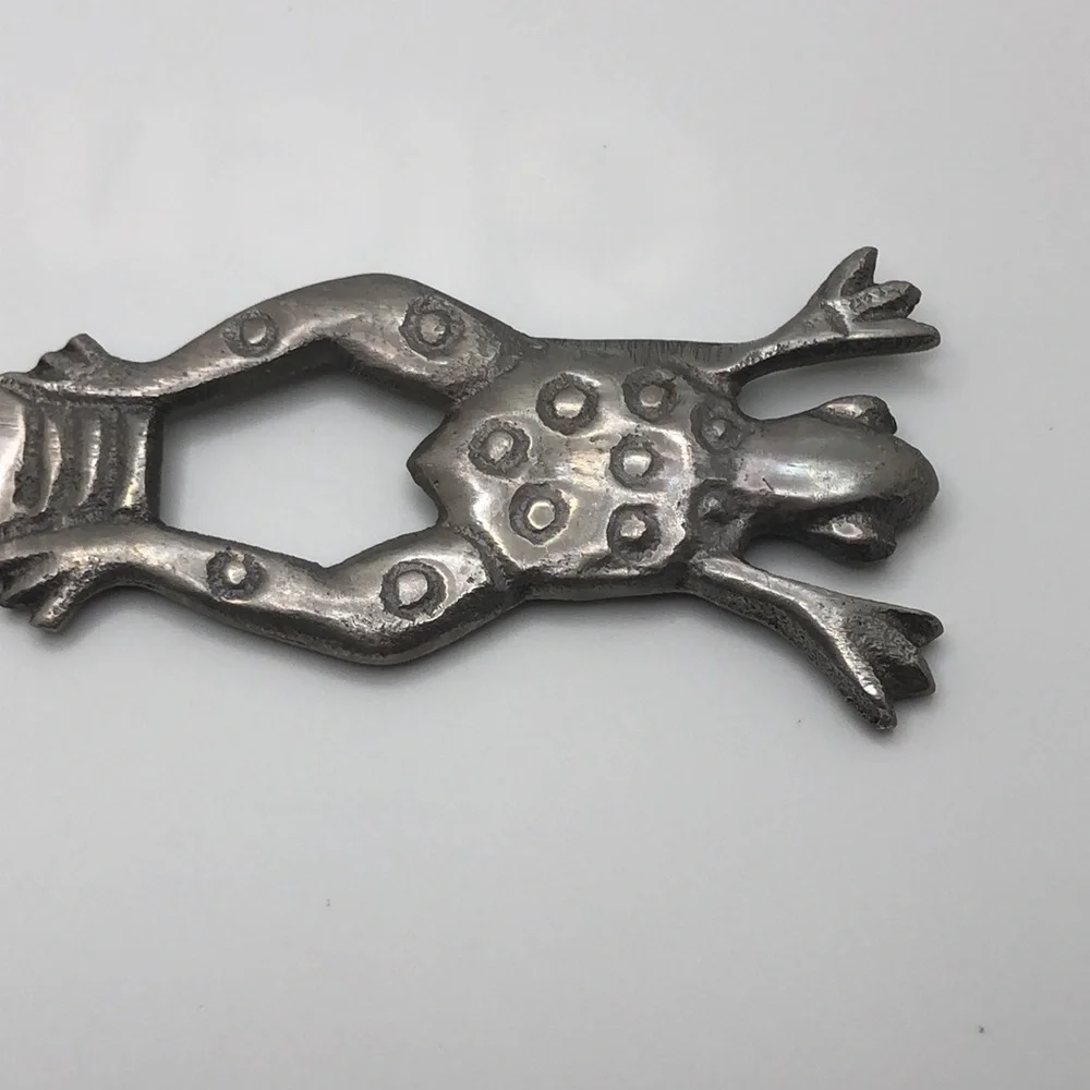 Cheese Spreader/Butter Knife with Frog Handle